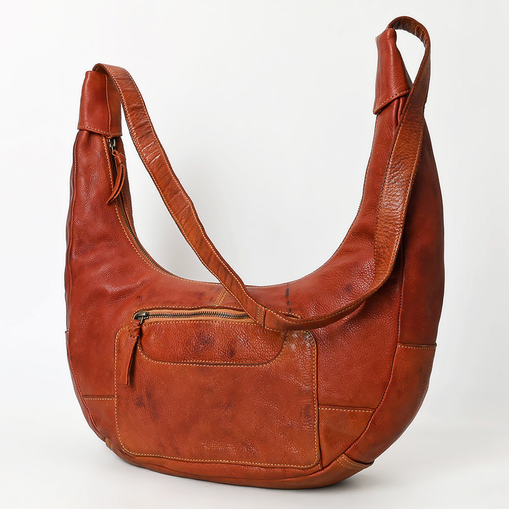 ADBGZ910 Hobo Hair-On Genuine Western Leather Women Bag