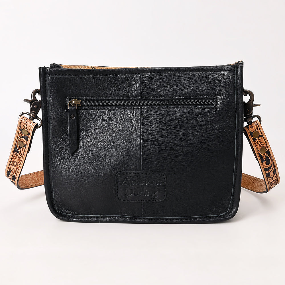 ADBG1664 Crossbody Hand Tooled Genuine Western Leather Women Bag