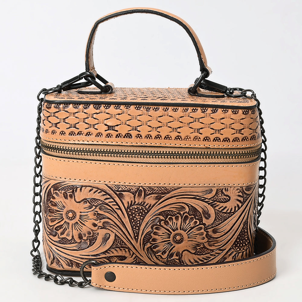 ADBGZ913 Jewelry Case Genuine Western Leather Women Bag