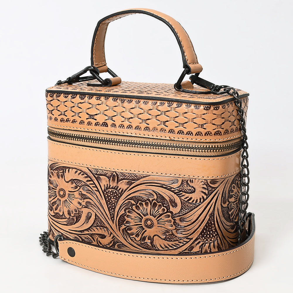 ADBGZ913 Jewelry Case Genuine Western Leather Women Bag