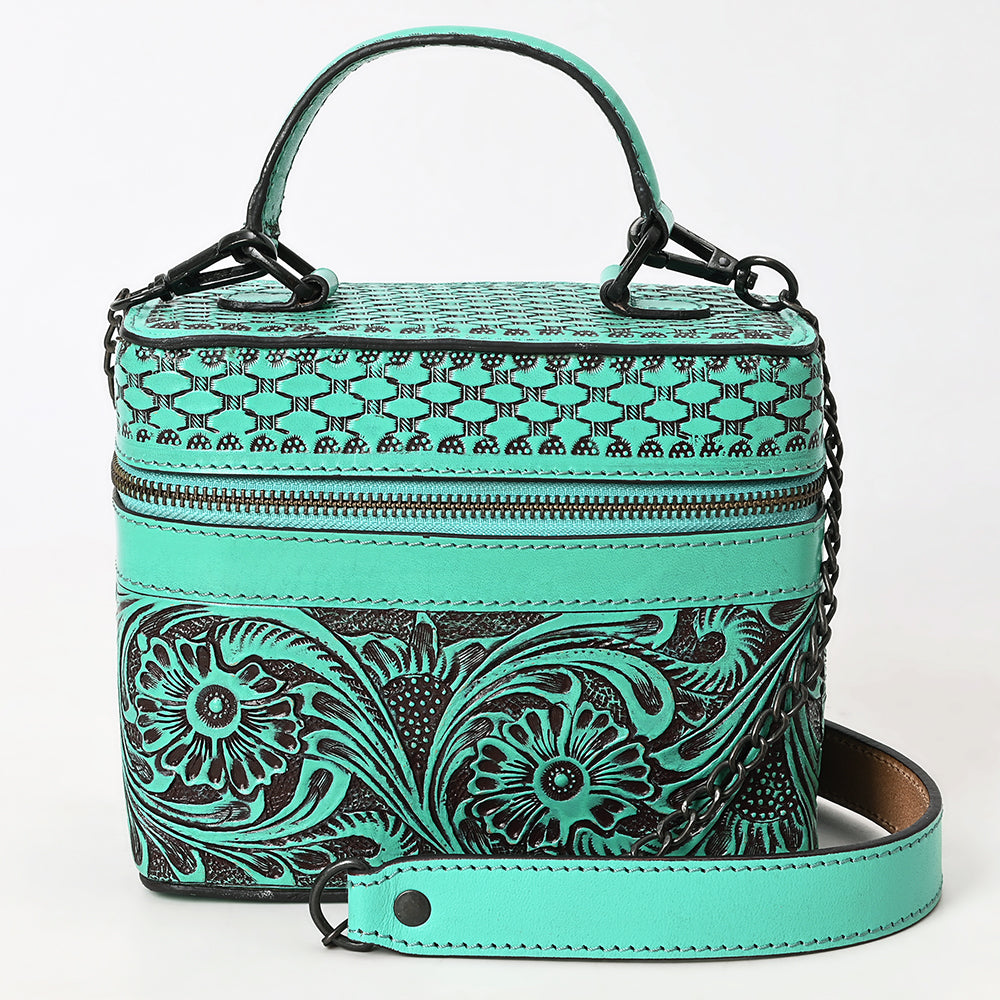 ADBGZ913 Jewelry Case Genuine Western Leather Women Bag