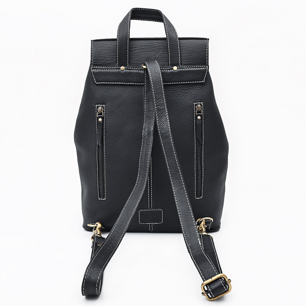 ADBGA731 Backpack Hand Tooled Genuine Leather women bag western Bag