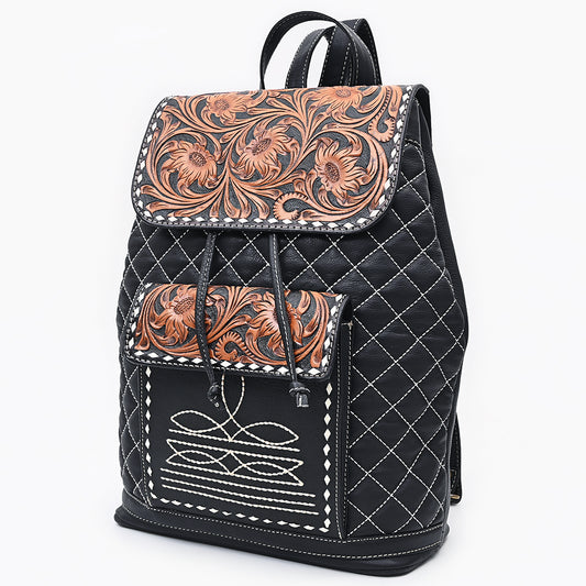 ADBGA731 Backpack Hand Tooled Genuine Leather women bag western Bag