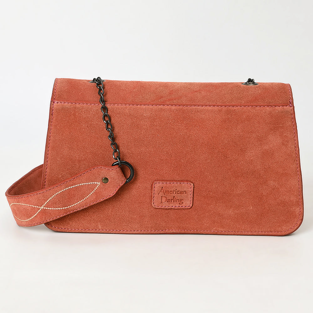 ADBGZX104 Wallet Western Genuine suede Leather women bag