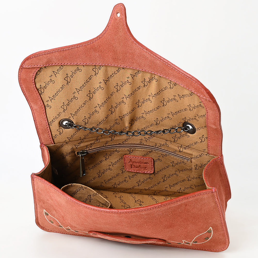 ADBGZX104 Wallet Western Genuine suede Leather women bag