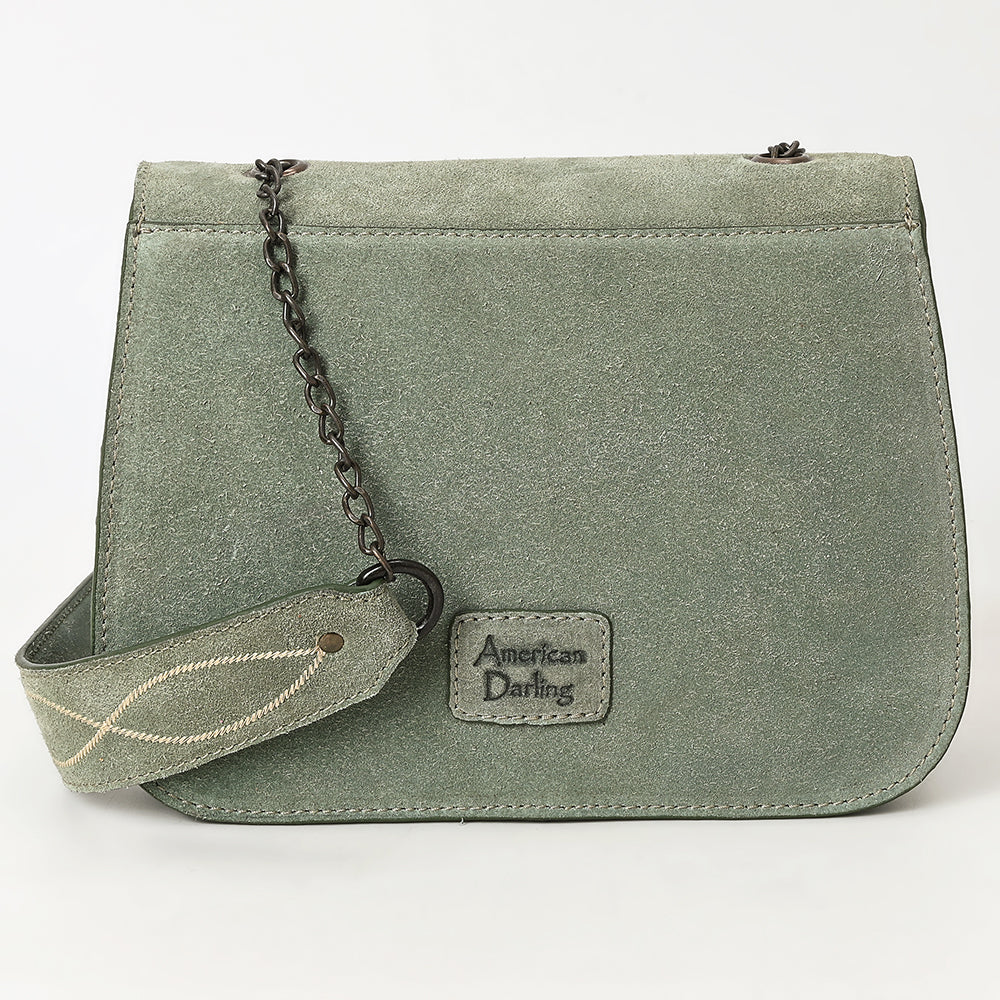 ADBGZX105 Wallet Western Genuine suede Leather women bag