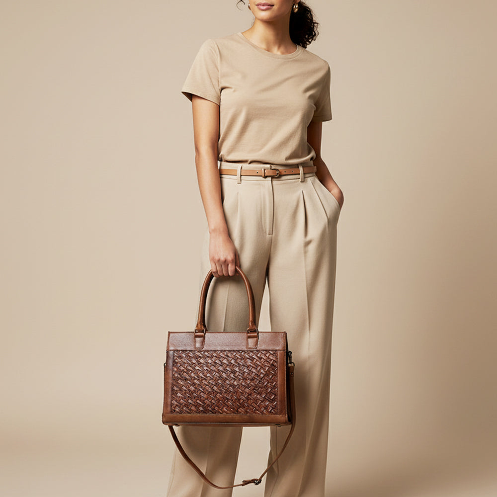 ADBG1715 Tote Genuine Leather women bag western Bag