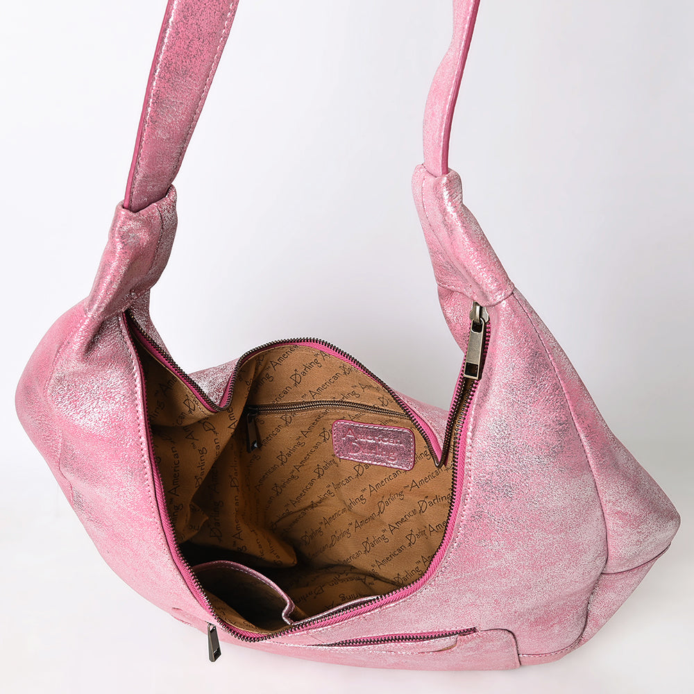 ADBGZ910 Hobo Hair-On Genuine Western Leather Women Bag