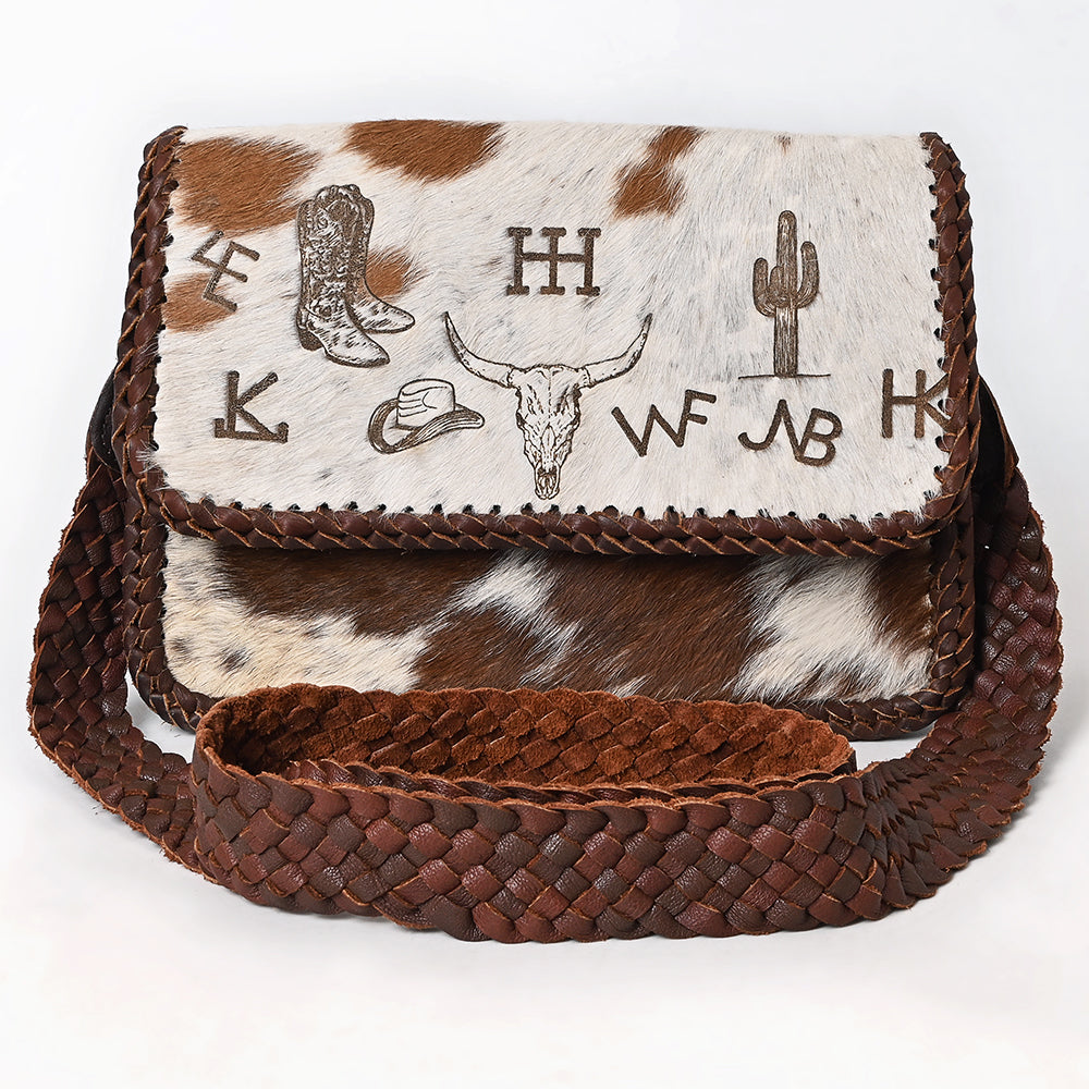 ADBGM627 Crossbody Hair-On Genuine Western Leather Women Bag