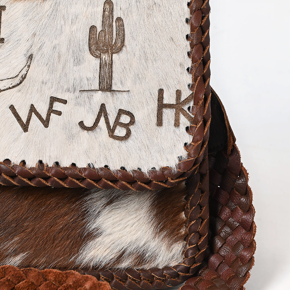 ADBGM627 Crossbody Hair-On Genuine Western Leather Women Bag