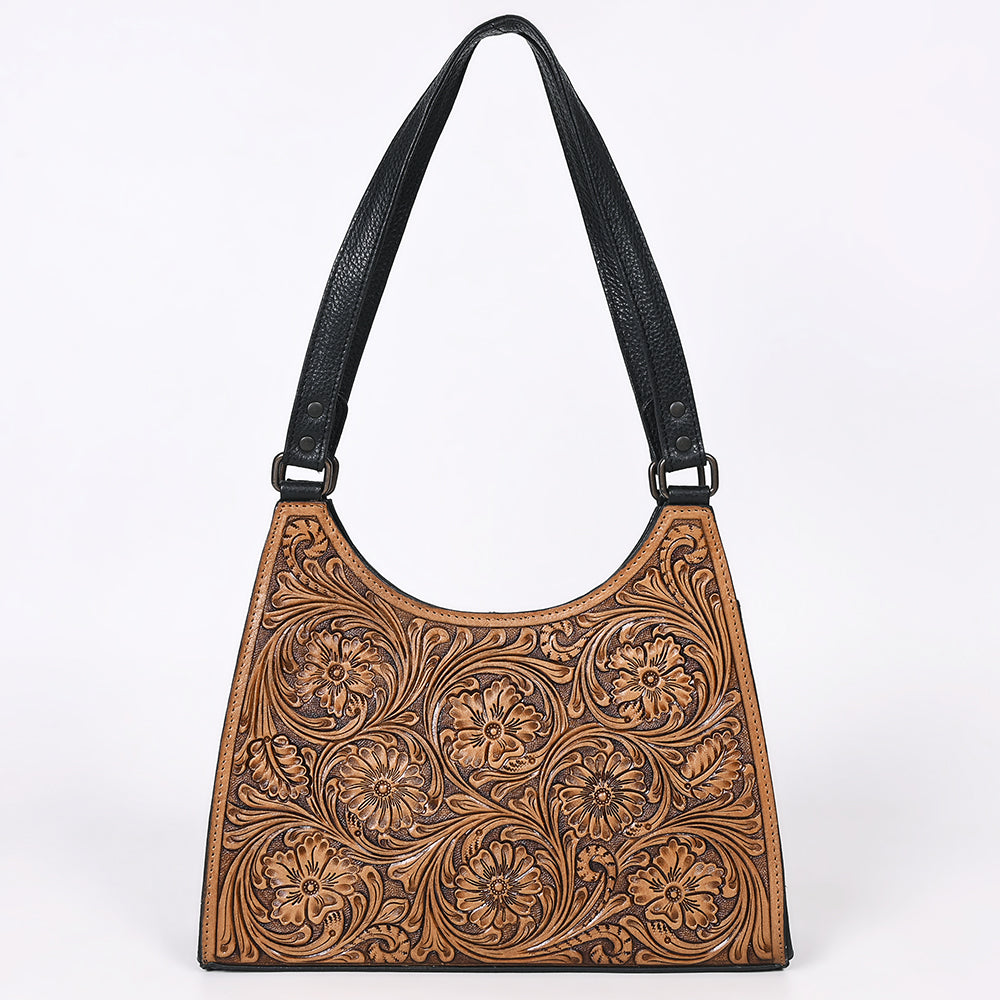 SOHZ103 Shoulder Bag Hand Tooled Genuine Western Leather Women Bag