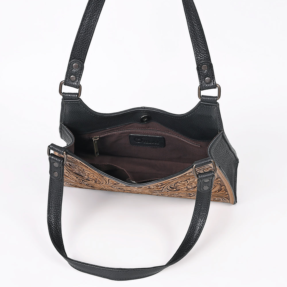 SOHZ103 Shoulder Bag Hand Tooled Genuine Western Leather Women Bag