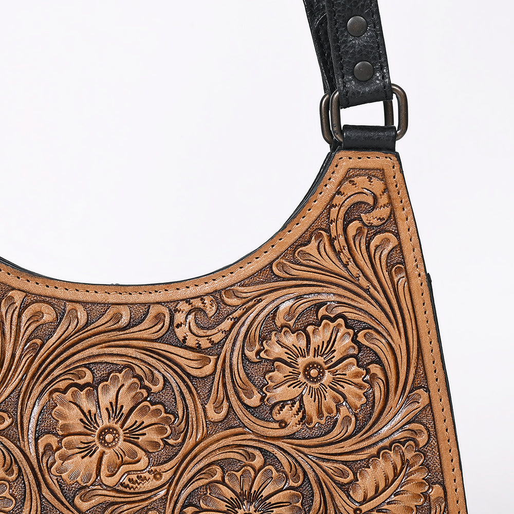 SOHZ103 Shoulder Bag Hand Tooled Genuine Western Leather Women Bag