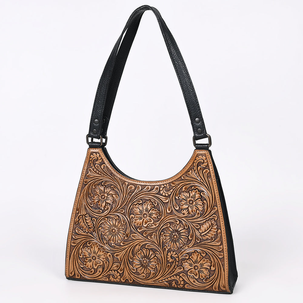 SOHZ103 Shoulder Bag Hand Tooled Genuine Western Leather Women Bag