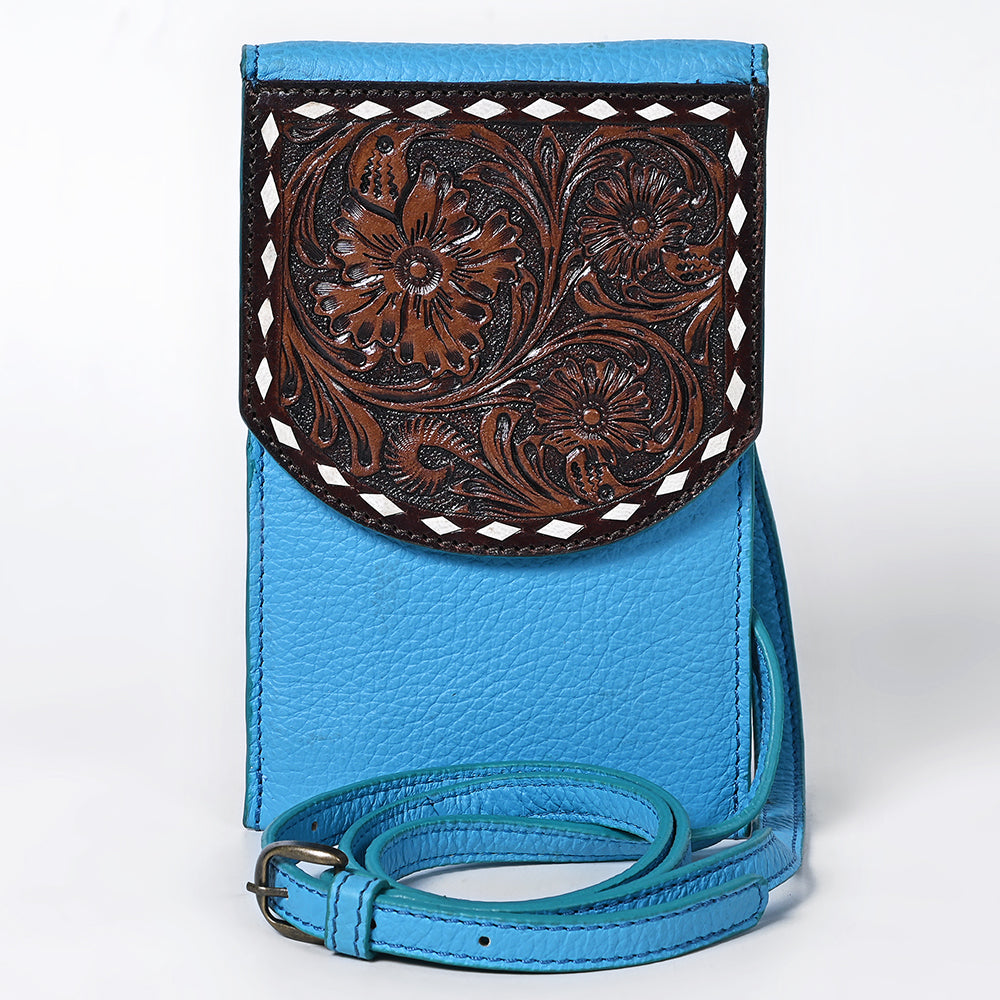 SOHZ116 CellPhone Holder Genuine Western Leather Women Bag