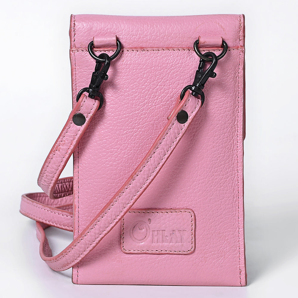 SOHZ117 CellPhone Holder Genuine Western Leather Women Bag
