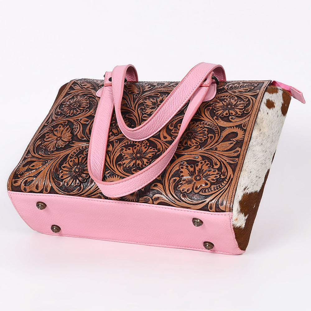 SOHZ120 Tote Hand Tooled Genuine Western Leather Women Bag