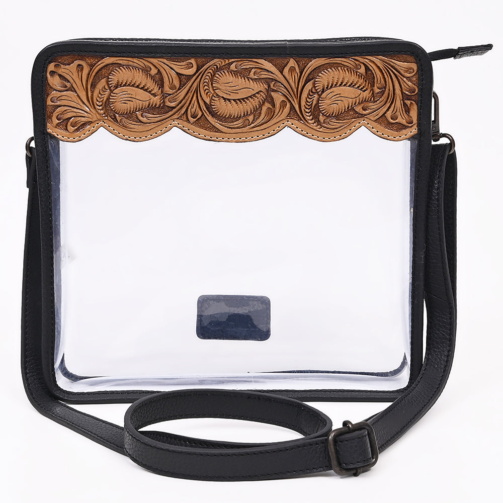 SOHZ122 Clear Bag Genuine Western Leather Women Bag
