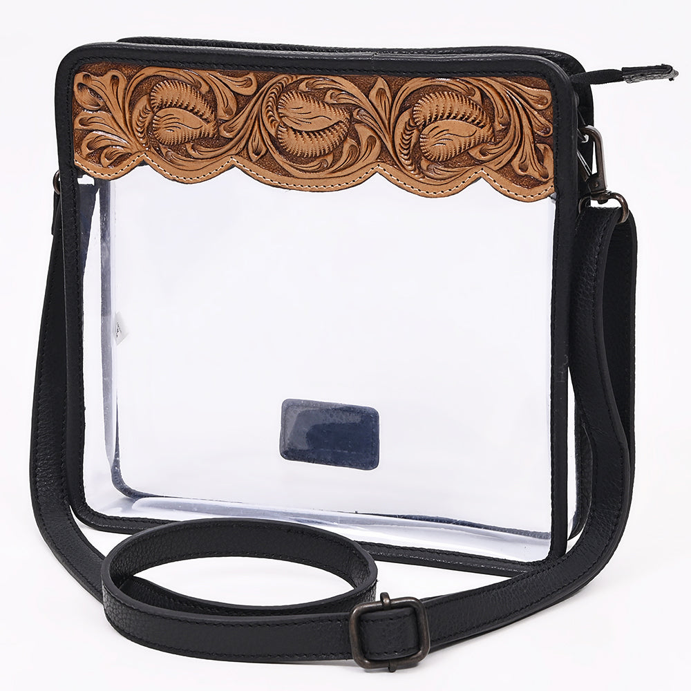 SOHZ122 Clear Bag Genuine Western Leather Women Bag