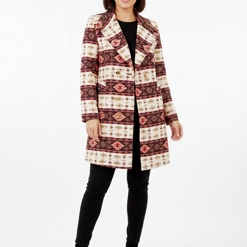 ADBZ063 Women Fabric Blazer dress jacket