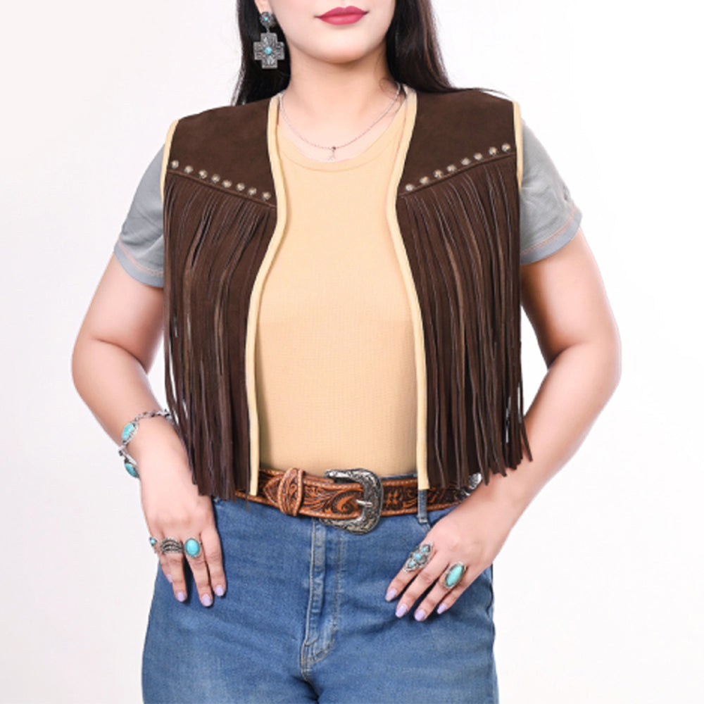 ADJKT056 Genuine Leather Women Shirt Jacket Dress