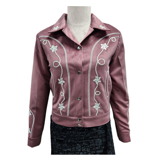 ADJKT058 Women Fabric Shirt Jacket Dress