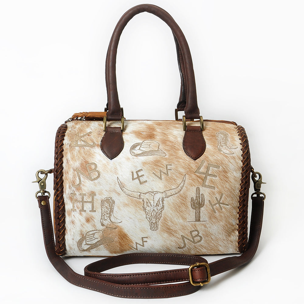 ADBGM671 Tote Hair-On Genuine Leather women bag western Bag