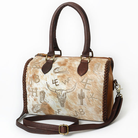 ADBGM671 Tote Hair-On Genuine Leather women bag western Bag