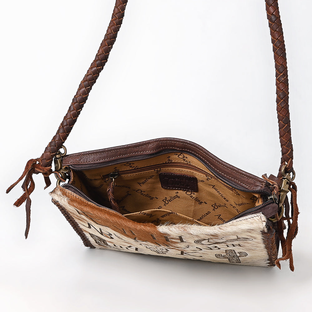 ADBGM675 Crossbody Hair-On Genuine Western Leather Women Bag