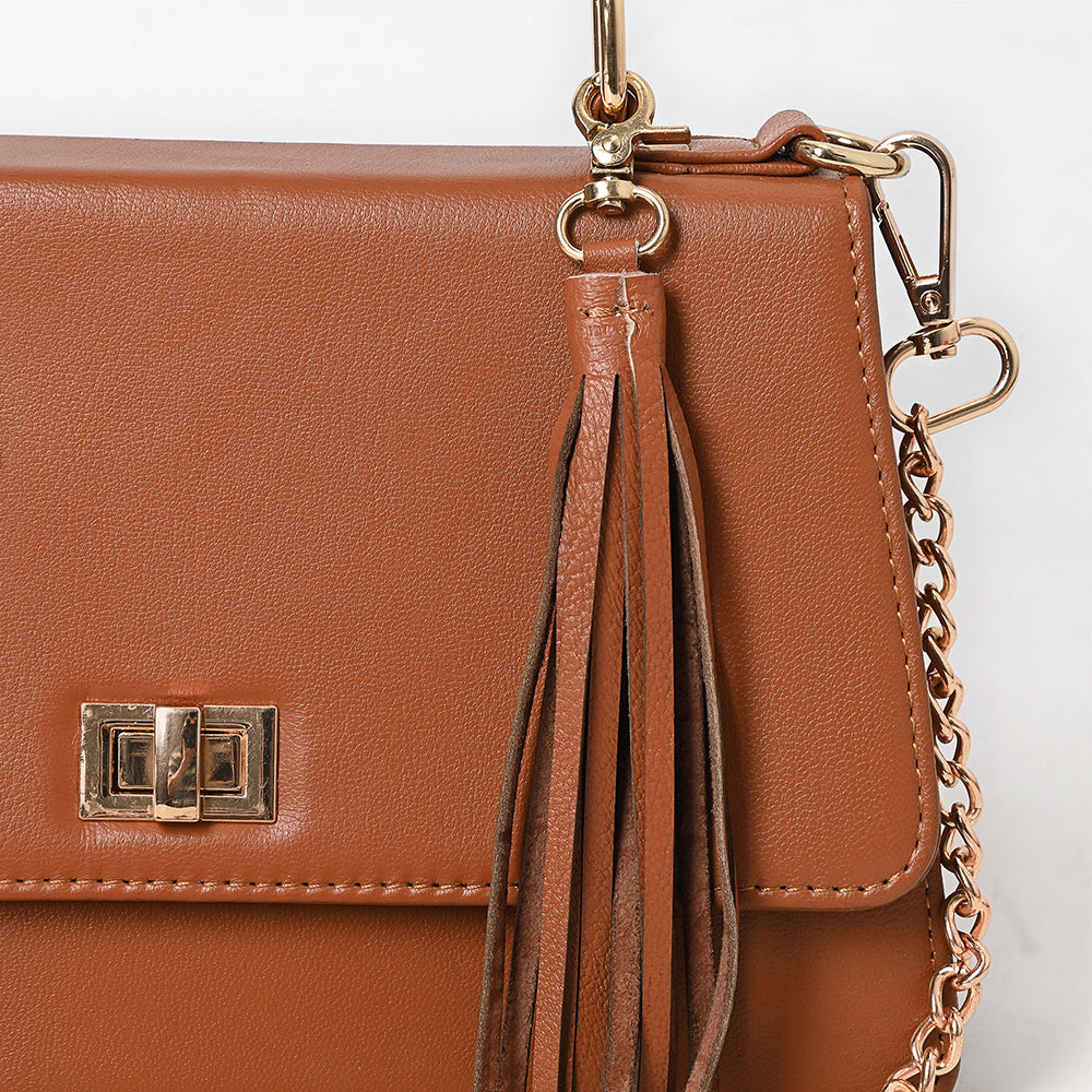 NMBGM186 Crossbody Fringes Genuine Western Leather Women Bag