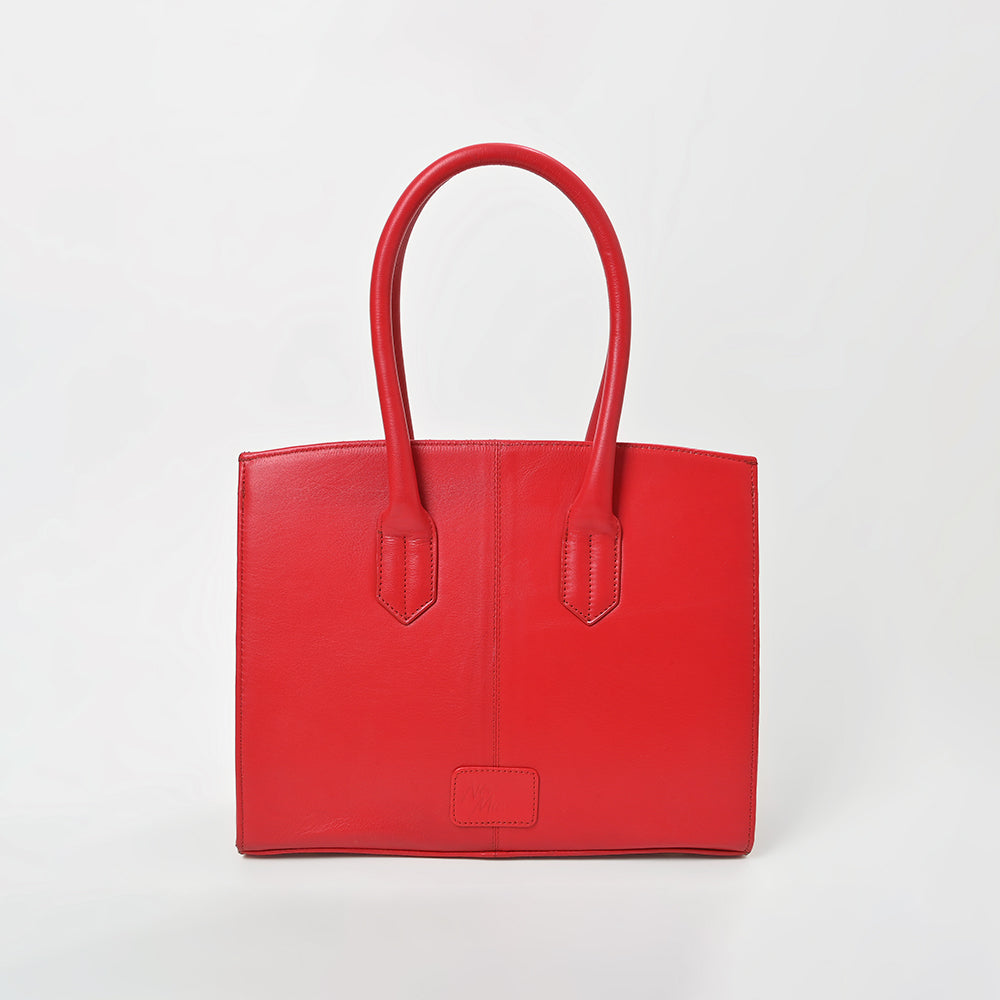 NMBGM189 American Darling Quilted Genuine Leather Satchel Tote