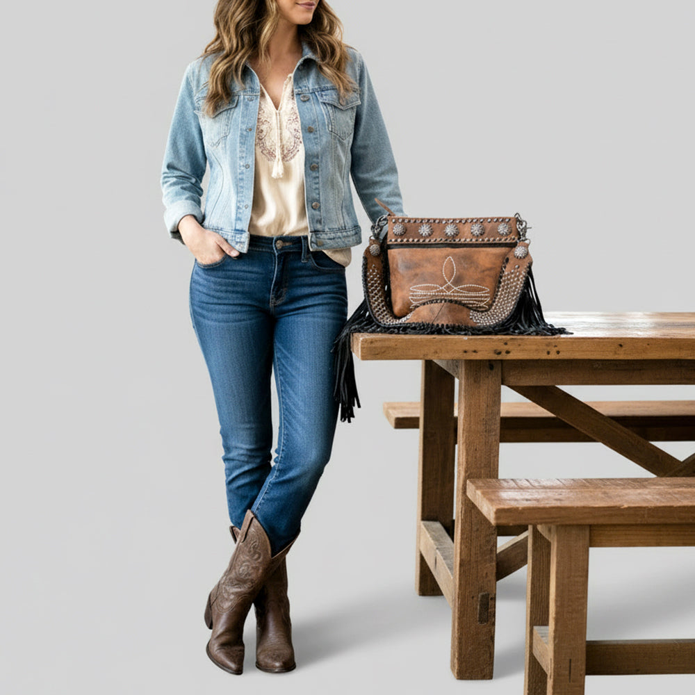 ADBGM719 Wallet Genuine Leather Women Bag