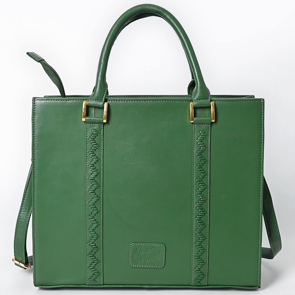 NMBGM199 Briefcase Genuine Western Leather Women Bag