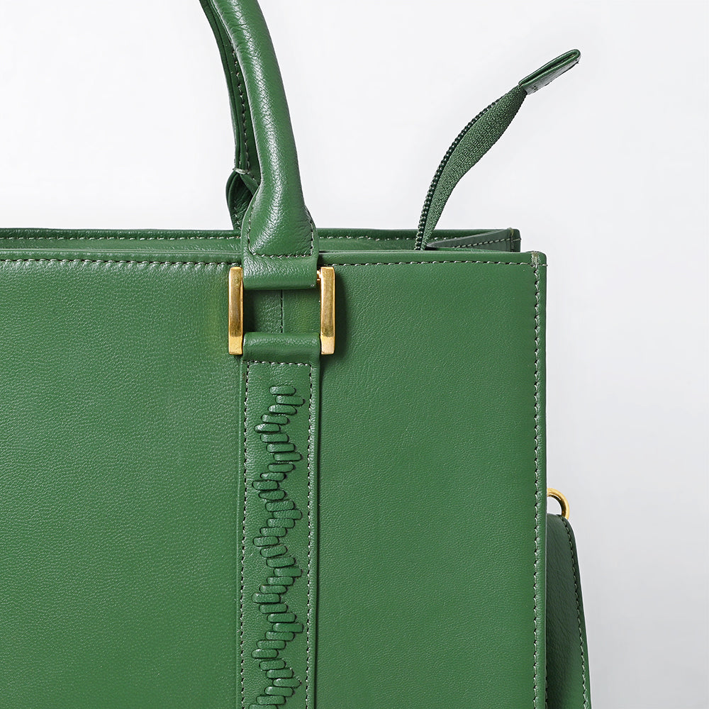 NMBGM199 Briefcase Genuine Western Leather Women Bag