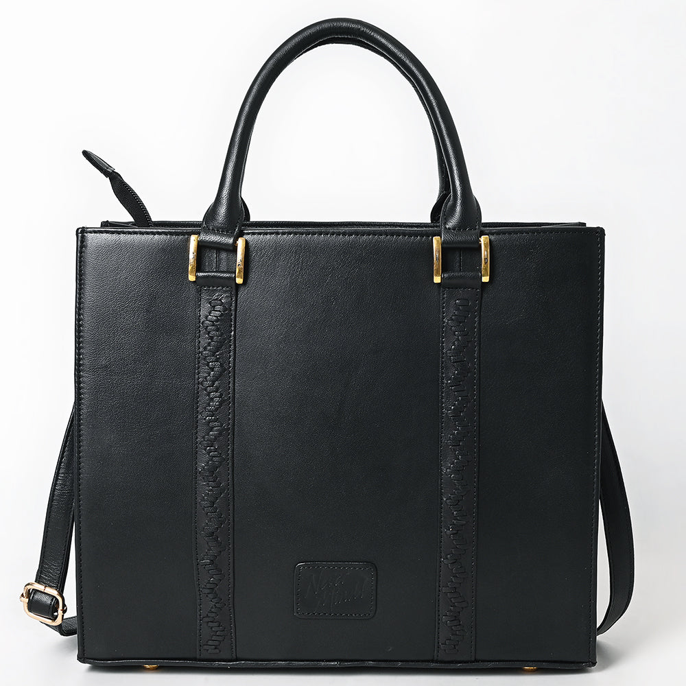 NMBGM199 Briefcase Genuine Western Leather Women Bag