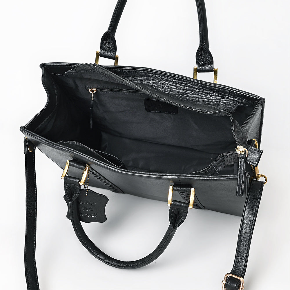 NMBGM199 Briefcase Genuine Western Leather Women Bag