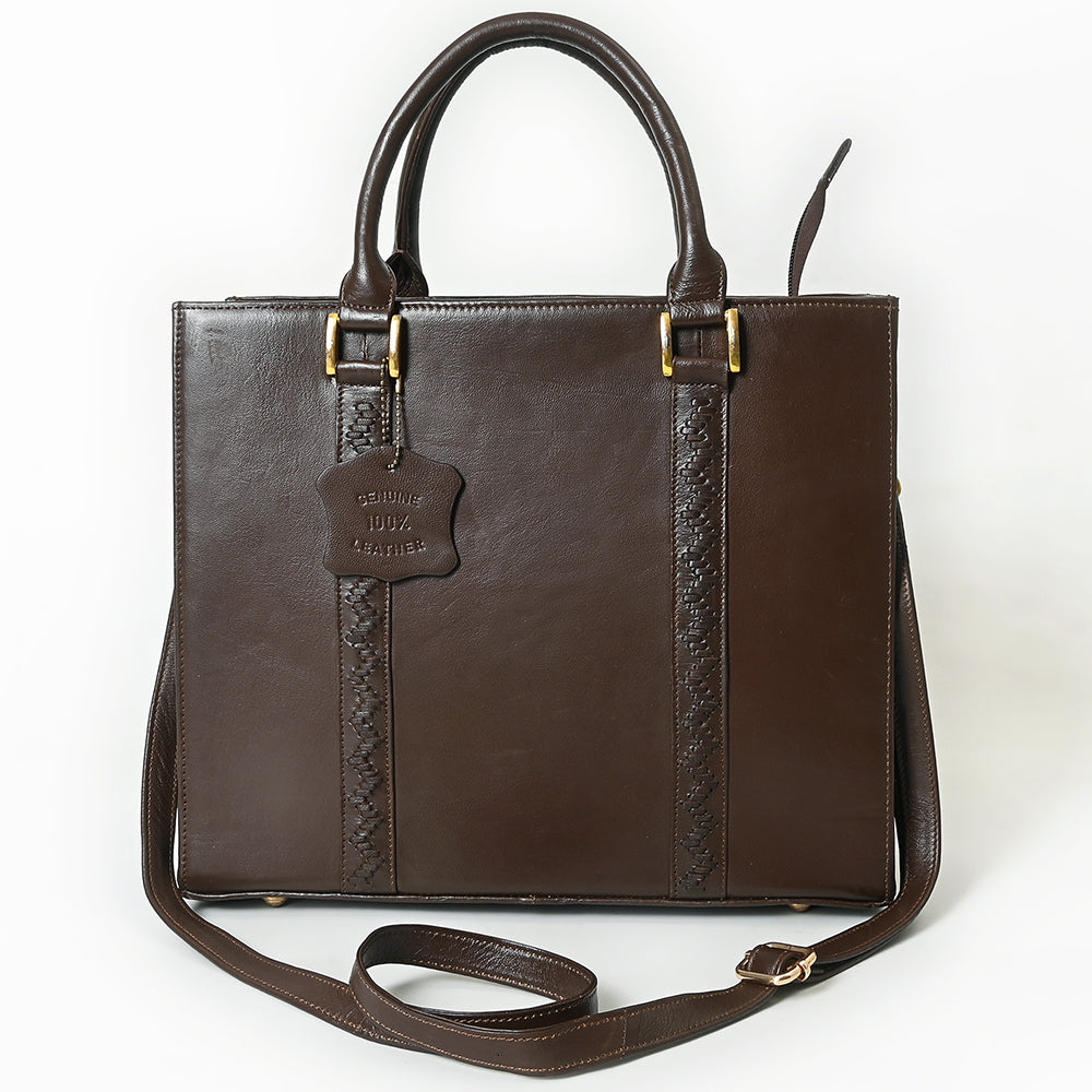 NMBGM199 Briefcase Genuine Western Leather Women Bag