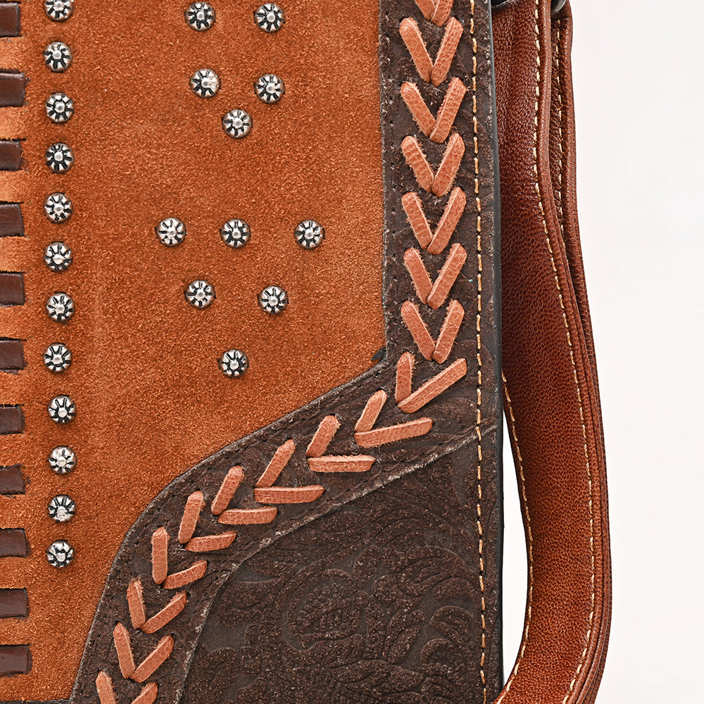 ADBG1755 Tote Embossed Genuine suede Genuine Leather women bag western Bag