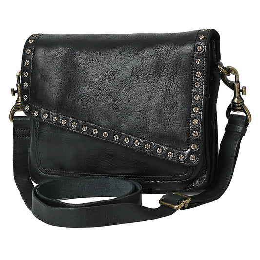 SWC169BLK Crossbody Genuine Western Leather Women Bag