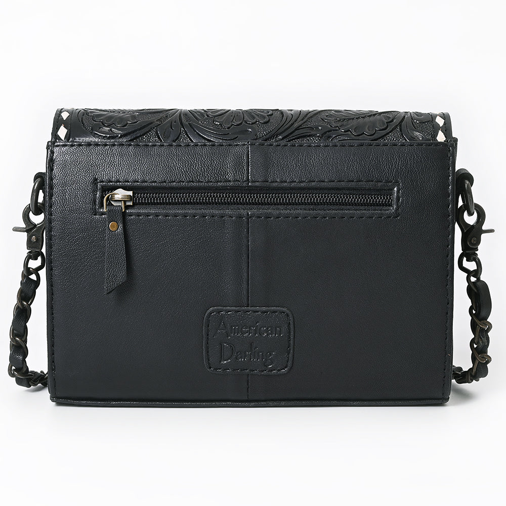 ADBG1767 Envelope Hand tooled Genuine Leather women bag western Bag