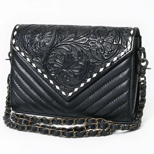 ADBG1767 Envelope Hand tooled Genuine Leather women bag western Bag