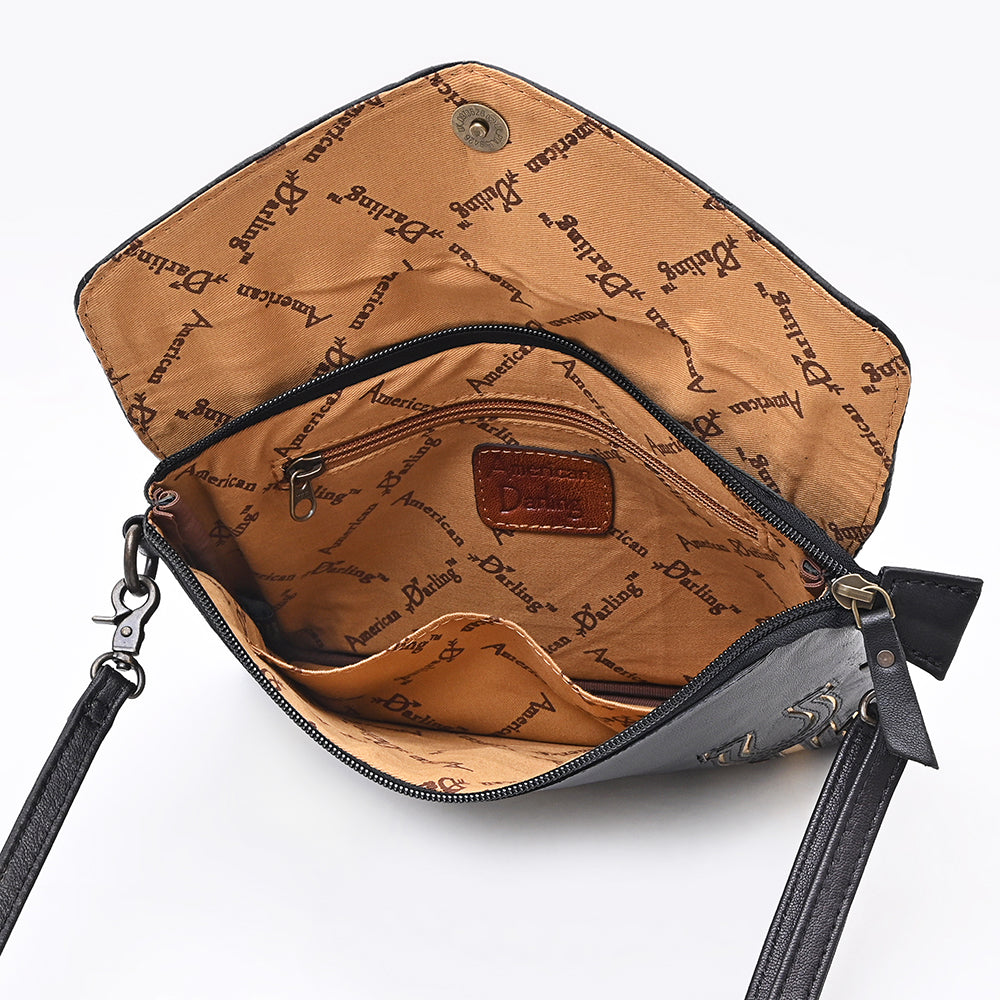 ADBG1769 Envelope Genuine Leather women bag western Bag