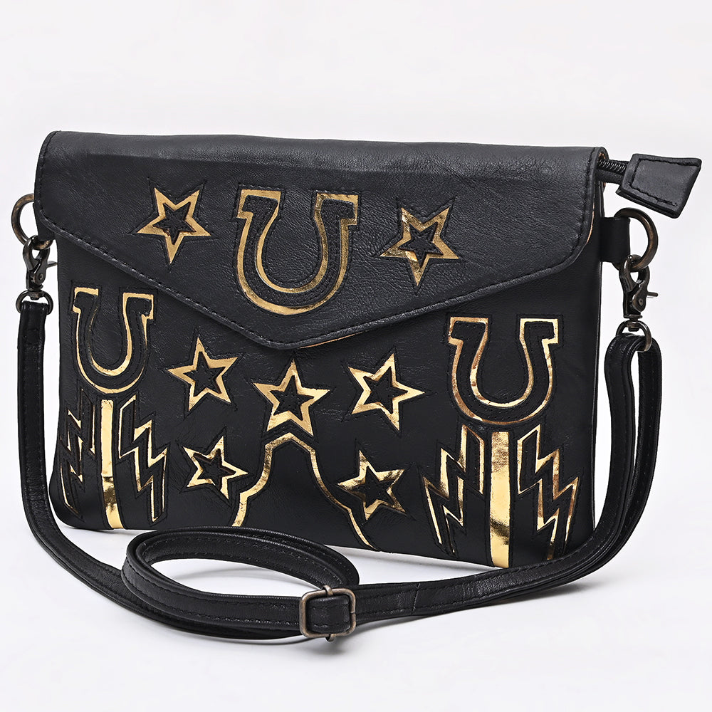 ADBG1769 Envelope Genuine Leather women bag western Bag