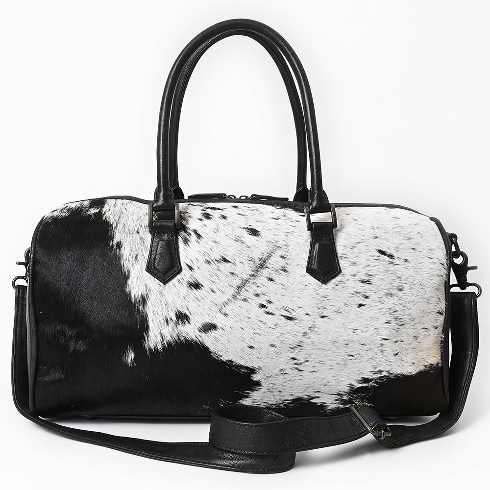 ADBG1779 Duffle Hair On Genuine Leather women bag western Bag