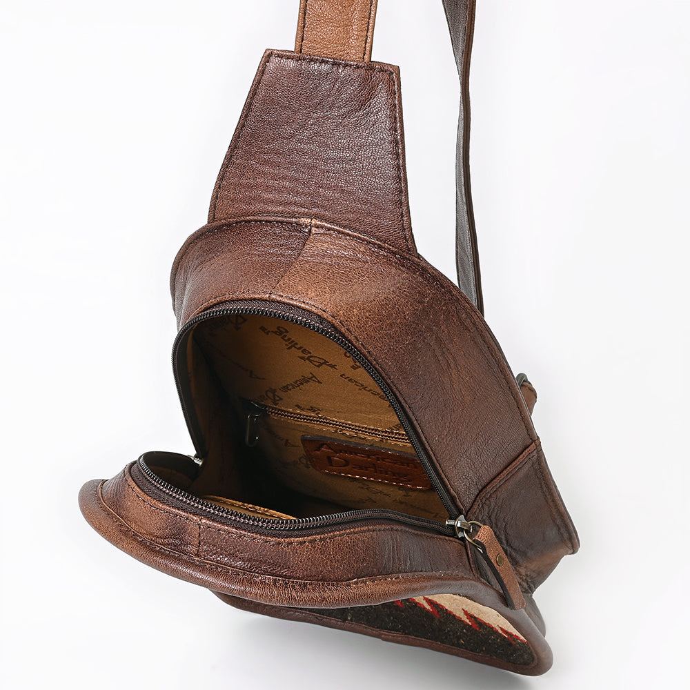 ADBG1788 Sling Genuine Western Leather Women Bag