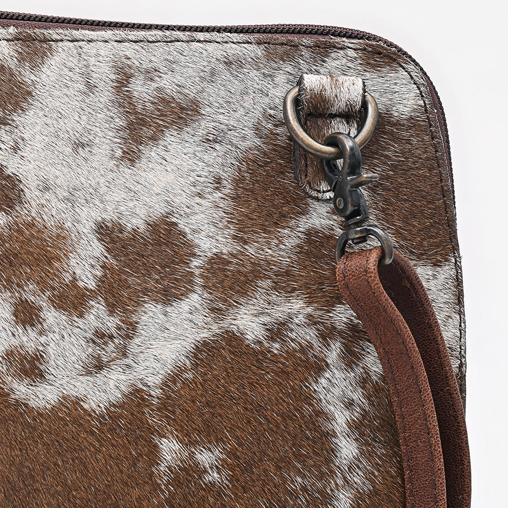 ADBG1791 Crossbody Hair-On Genuine Leather women bag western Bag