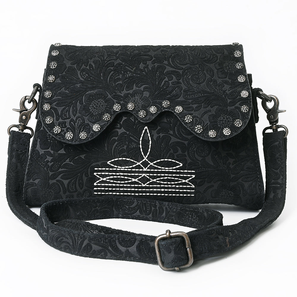 ADBG1797 Crossbody Genuine suede Genuine Leather women bag western Bag