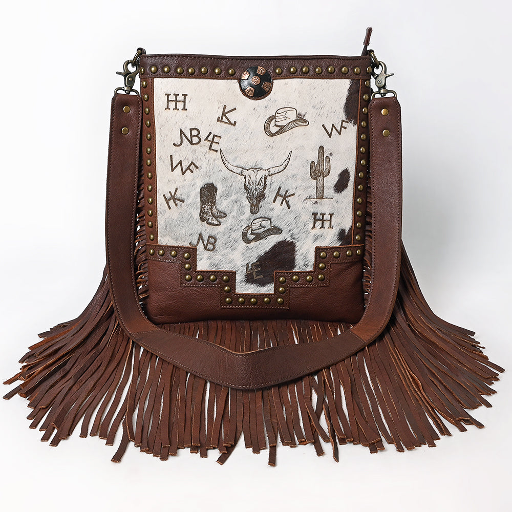 ADBGM746 Crossbody Hair-On  Genuine Western Leather Women Bag