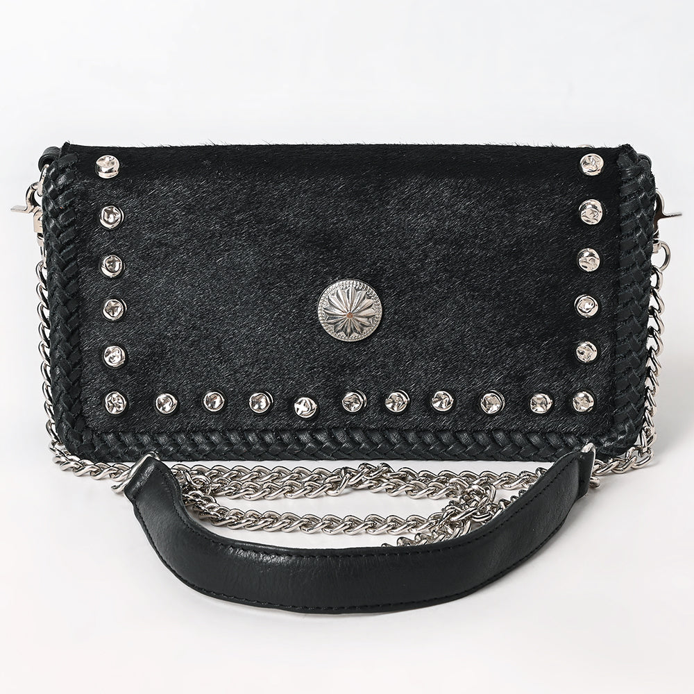 ADBGM760 Crossbody Chain Strap Genuine Western Leather Women Bag