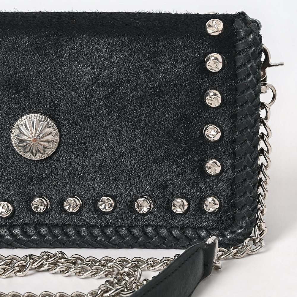 ADBGM760 Crossbody Chain Strap Genuine Western Leather Women Bag